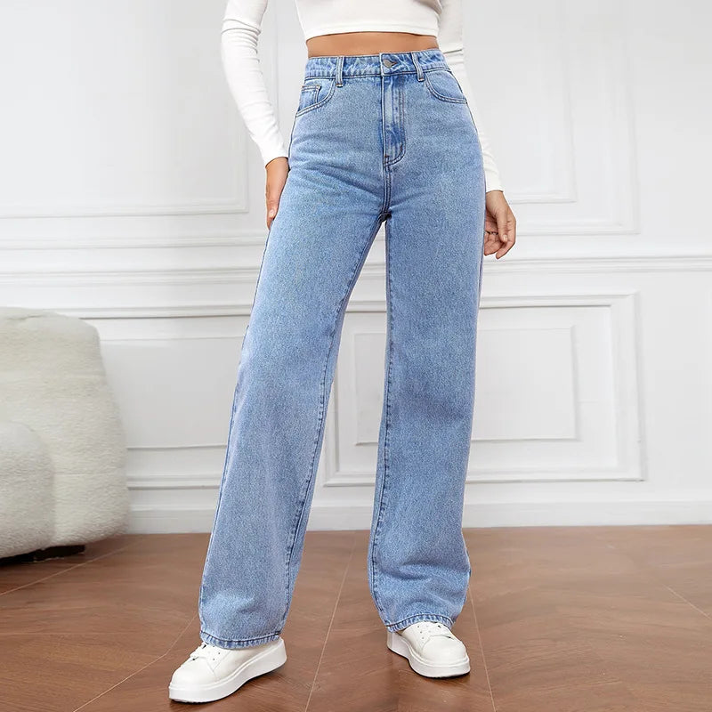 Retro Chic High-Waisted Jeans™