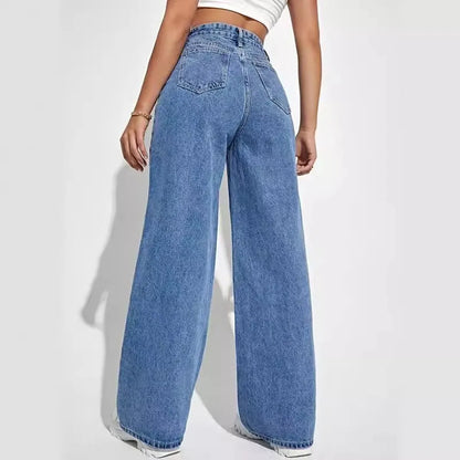 Retro Chic High-Waisted Jeans™