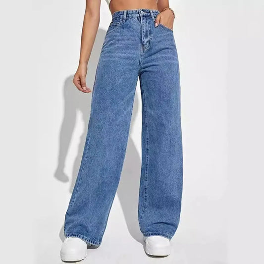 Retro Chic High-Waisted Jeans™